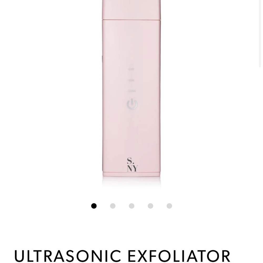 Solaris ULTRASONIC EXFOLIATOR FACIAL TOOL WITH LED